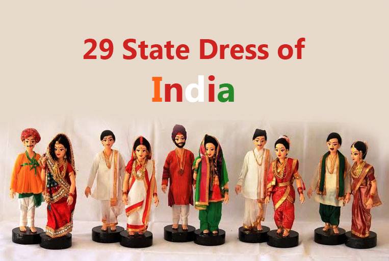 national costumes of different states